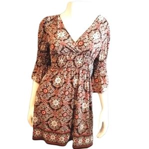 NWT Empire Faux Wrap Dress sz SP